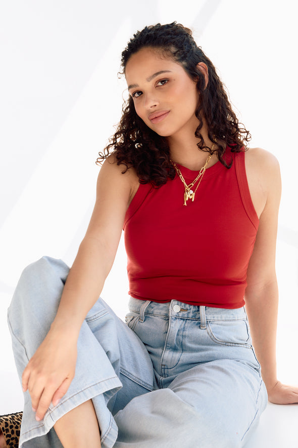Jullie Top Red
