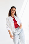Leone Overshirt Optical White