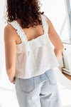 Dory Flower Top White
