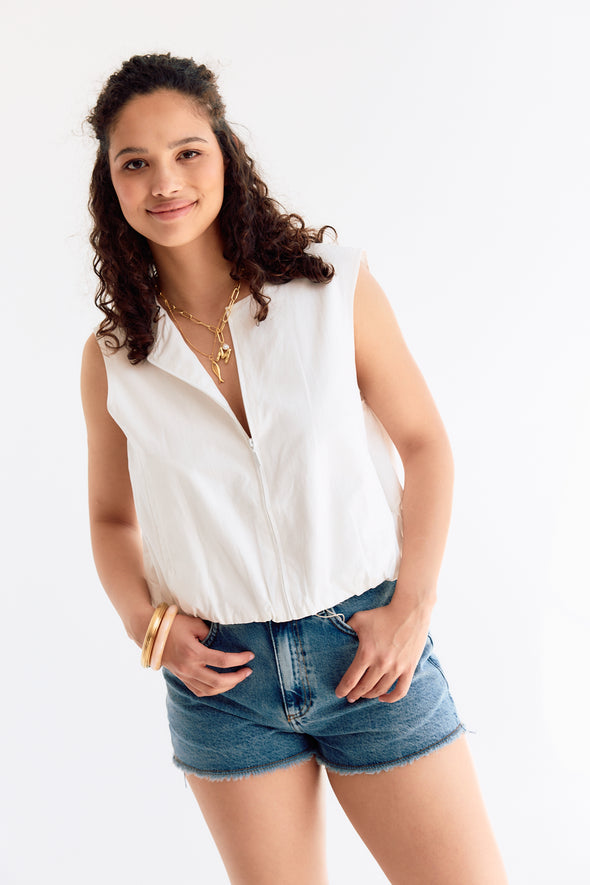 Joybird Denim Shorts Stone