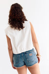 Joybird Denim Shorts Stone