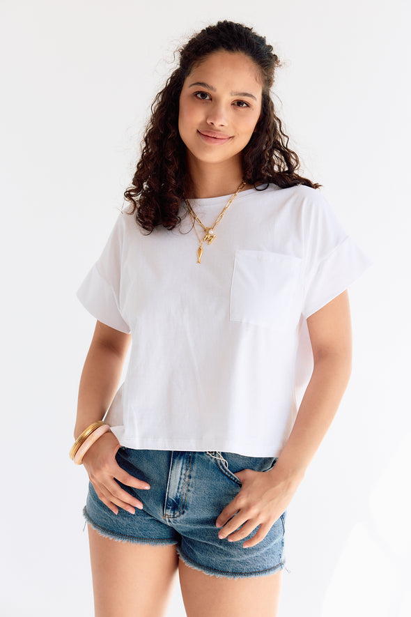 Joybird Denim Shorts Stone