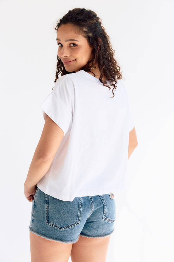 Joybird Denim Shorts Stone