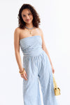 Pia Jumpsuit Blue Stripes