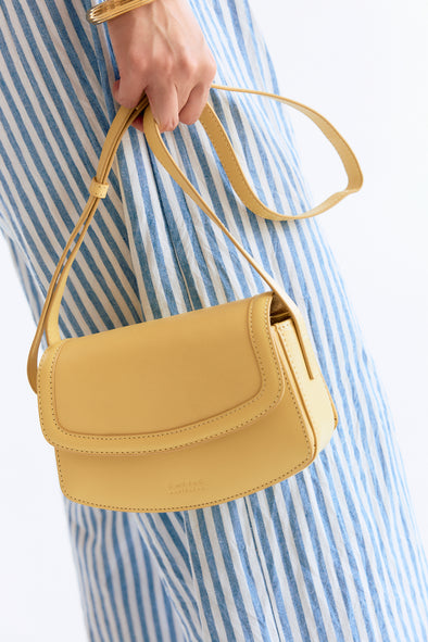 Kendalini Bag Butter Yellow Classic Leather