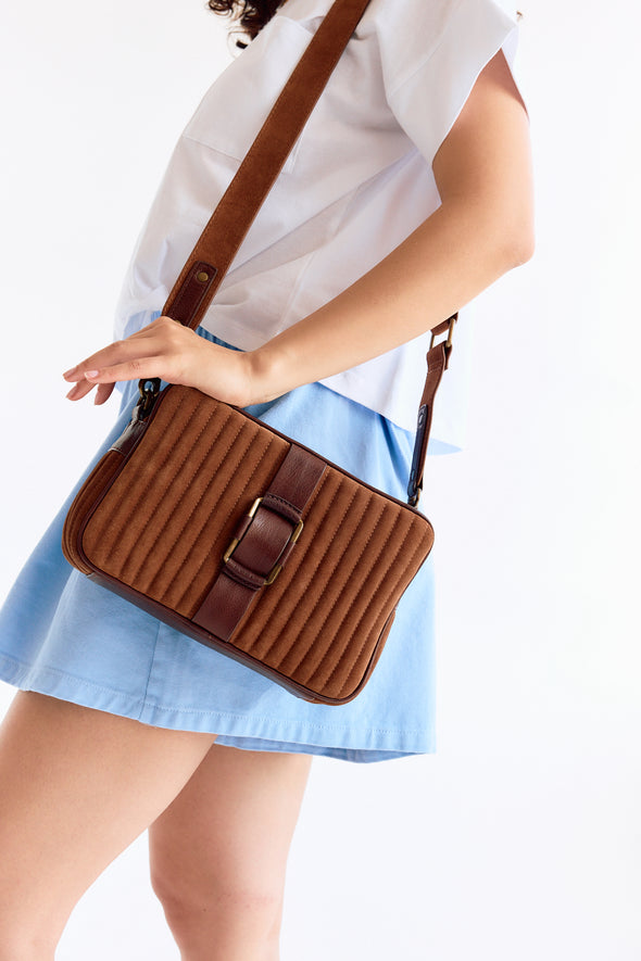 Alessio Suede Bag Moccha