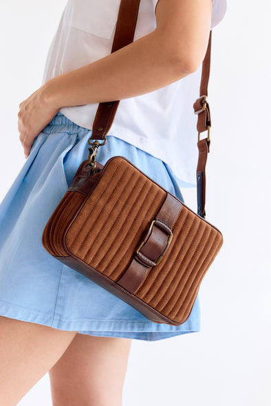 Alessio Suede Bag Moccha