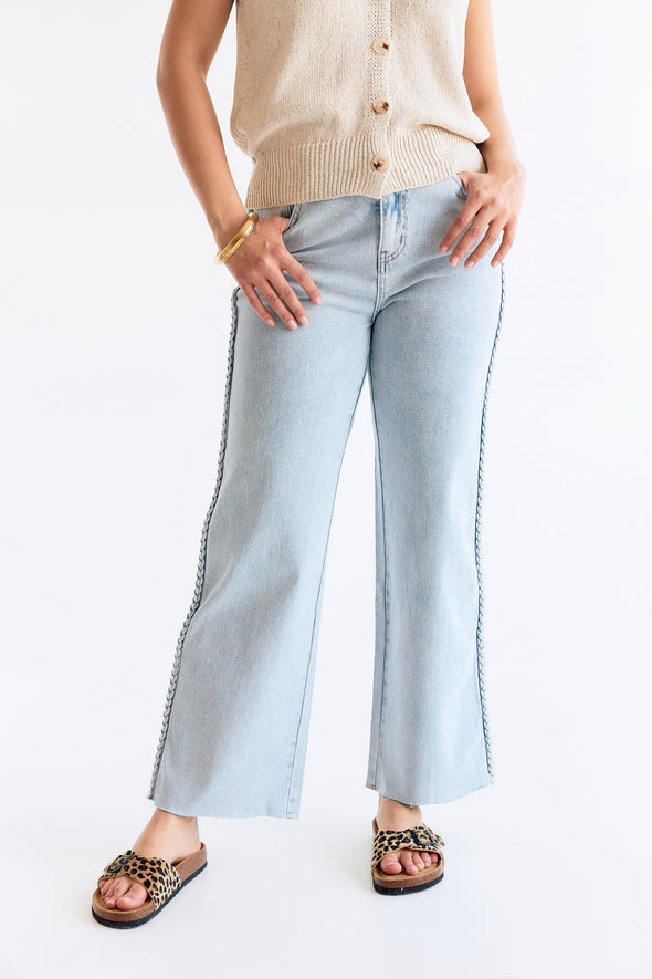 Jim Braided Jeans