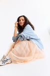 Kayla Skirt Blush