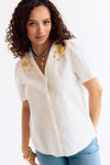 Sun Cotton Flower Top