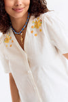 Sun Cotton Flower Top