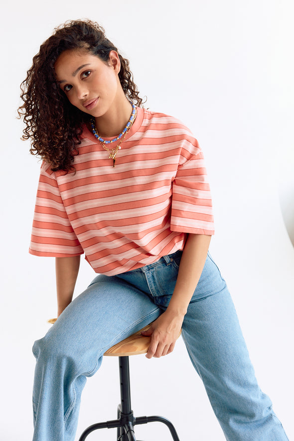 Tommy T-Shirt Peach