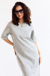 Robin T-Shirtdress Light Grey