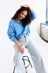 Jeanne Cardigan Sky Blue