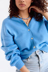 Jeanne Cardigan Sky Blue