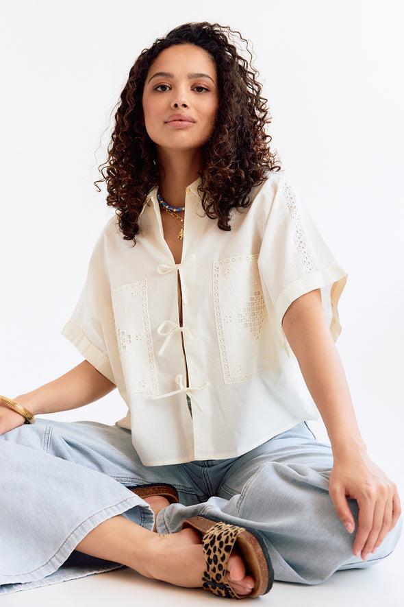 Dellani Embroidery Shirt Guérande