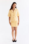 Jolie High Waisted Skirt Pineapple