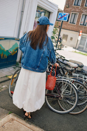Reyna Skirt White