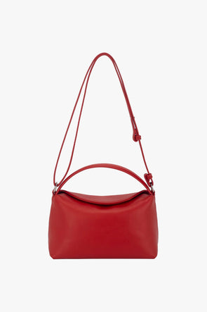Note Soft Structure Bag Coral Red