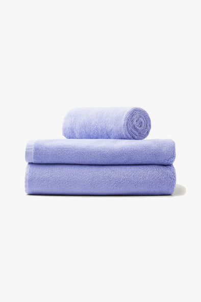 Naram Bath Towel Lavender Blue