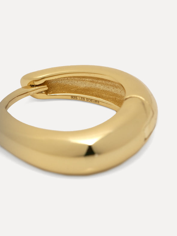 Joanne Oval Earring