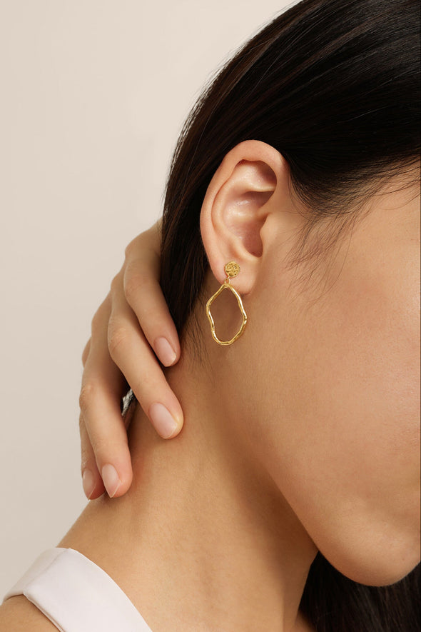 Corine Flowy Earring Set Small