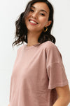 Her Tee Dried Rose