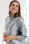 Silva Shirtdress Silver