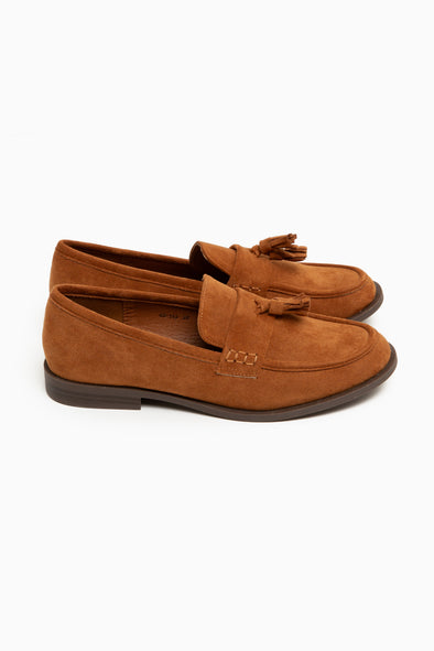 Max Suede Loafer Tan