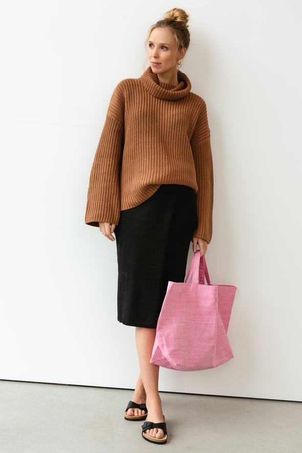 Sefika Rollneck Toasted Coconut
