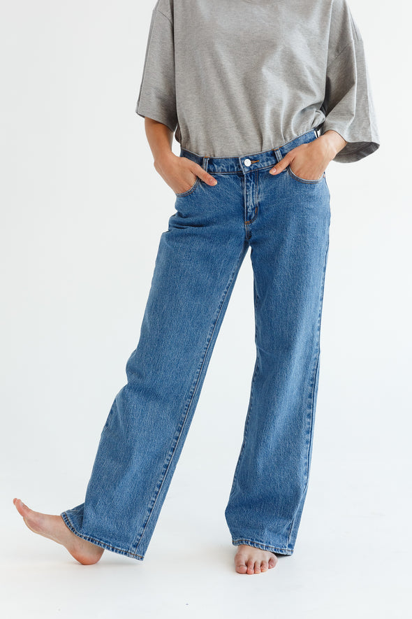 A99 Low & Wide Jeans Denise
