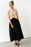 Libbie Ankle Skirt Black