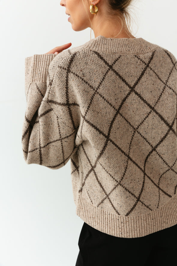 Aril Cardigan Birch