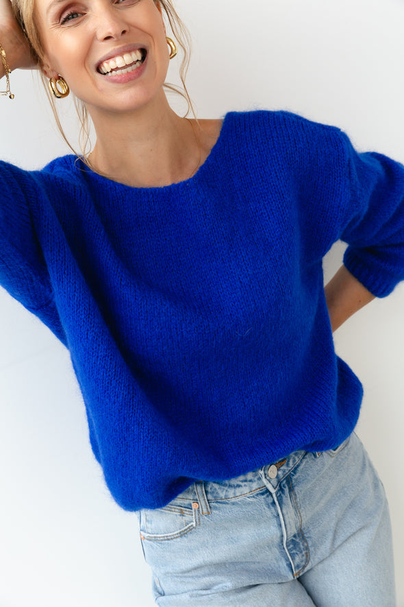 Alice Knit Royal Blue
