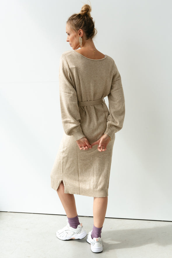 Ril Reversible Dress Natural
