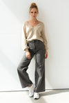 Eloise Wide Jeans Light Grey