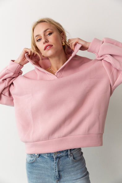 Kate Preppy Sweater Blush