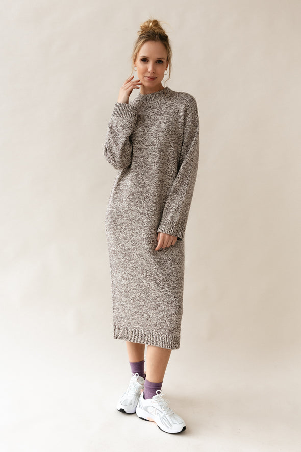 Riba Long Knit Dress