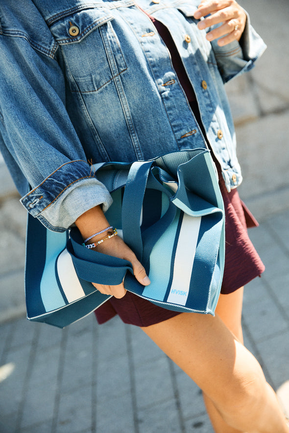 Cruise Knit Bag Bondi Blue