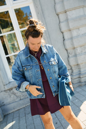 Costello Denim Jacket Vintage Blue