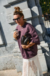 Sayuri Sweater Huckleberry