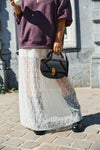 Gusta Lace Skirt White