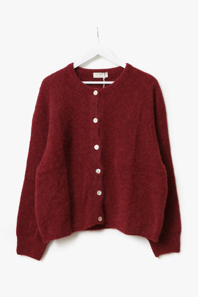 Minou Cardigan Burgundy