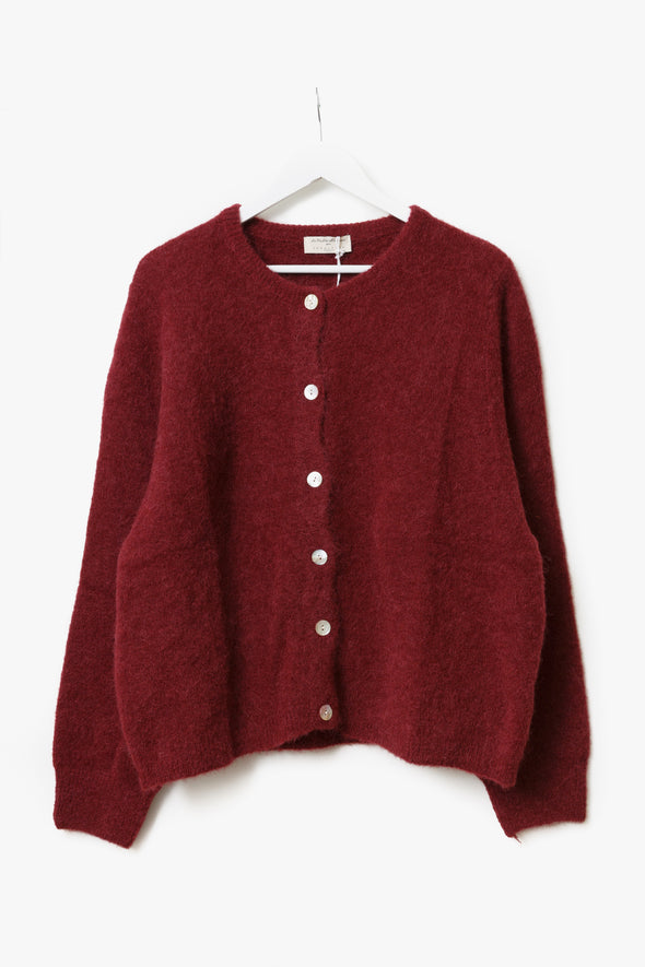 Minou Cardigan Burgundy