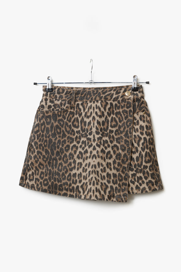 Jadene Skort Leopard