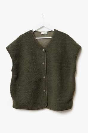 Lia Oversized Veste Khaki