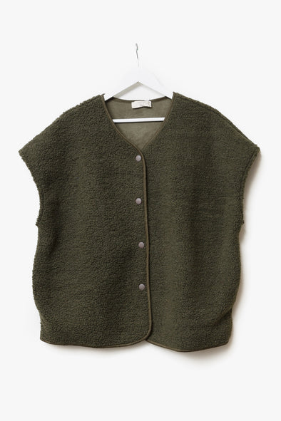 Lia Oversized Veste Khaki