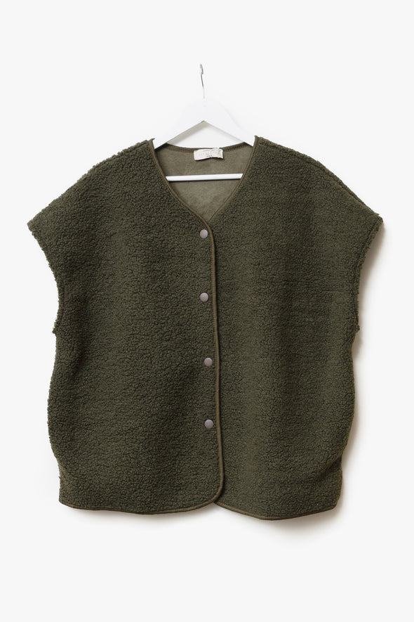 Lia Oversized Veste Khaki