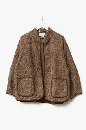 Jessa Cosy Veste Taupe
