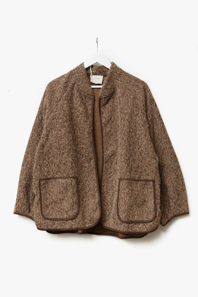 Jessa Cosy Veste Taupe